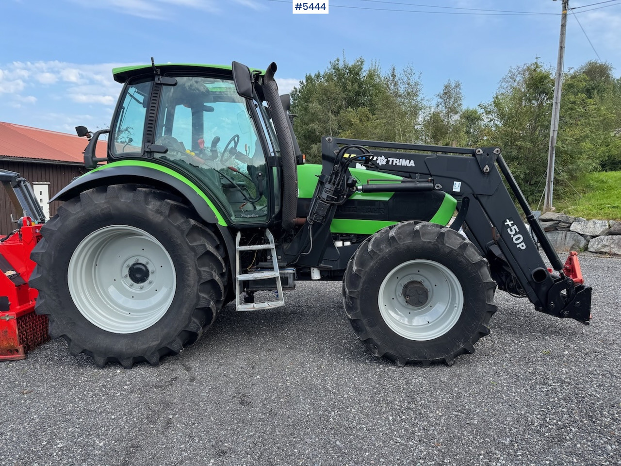 2008 Deutz Fahr Agrotron 150.7 w/ front loader. - Traktorius: foto 4 2008 Deutz Fahr Agrotron 150.7 w/ front loader. - Traktorius: foto 4