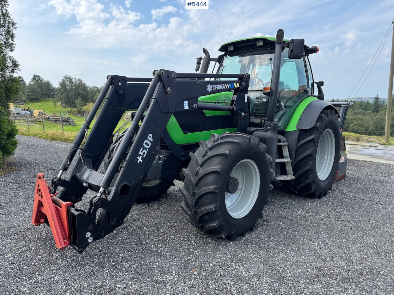 2008 Deutz Fahr Agrotron 150.7 w/ front loader. - Traktorius: foto 1 2008 Deutz Fahr Agrotron 150.7 w/ front loader. - Traktorius: foto 1