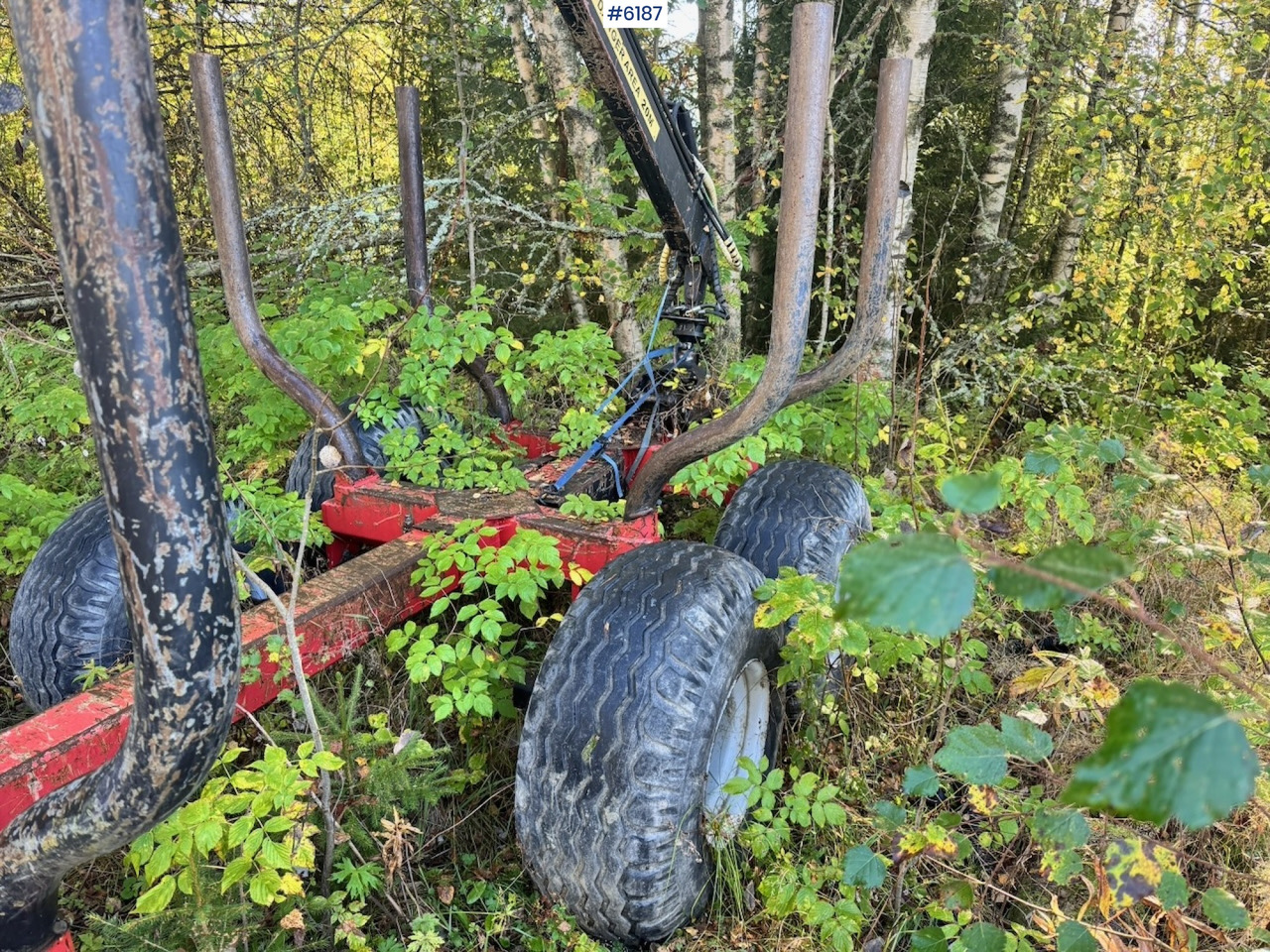2008 Farmi Primero 3967 Timber trailer. - Miškovežio priekaba: foto 5 2008 Farmi Primero 3967 Timber trailer. - Miškovežio priekaba: foto 5