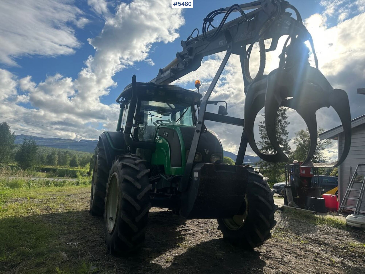 2008 Valta N101 4x4 tractor w/ Cranab FC53 crane. WATCH VIDEO. - Traktorius: foto 5 2008 Valta N101 4x4 tractor w/ Cranab FC53 crane. WATCH VIDEO. - Traktorius: foto 5