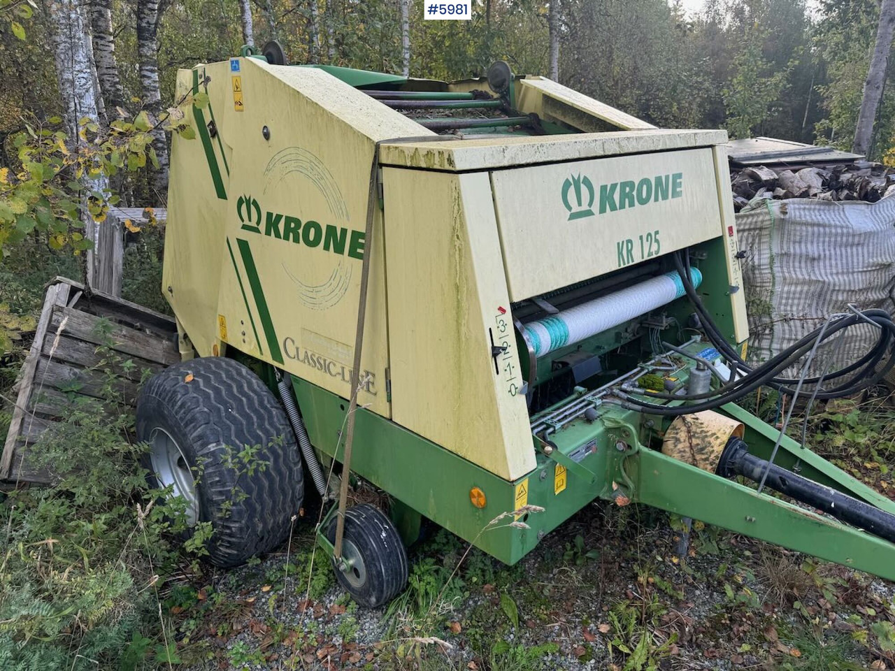 2009 Krone KR 125 - Pašarų tvarkymo technika: foto 2 2009 Krone KR 125 - Pašarų tvarkymo technika: foto 2