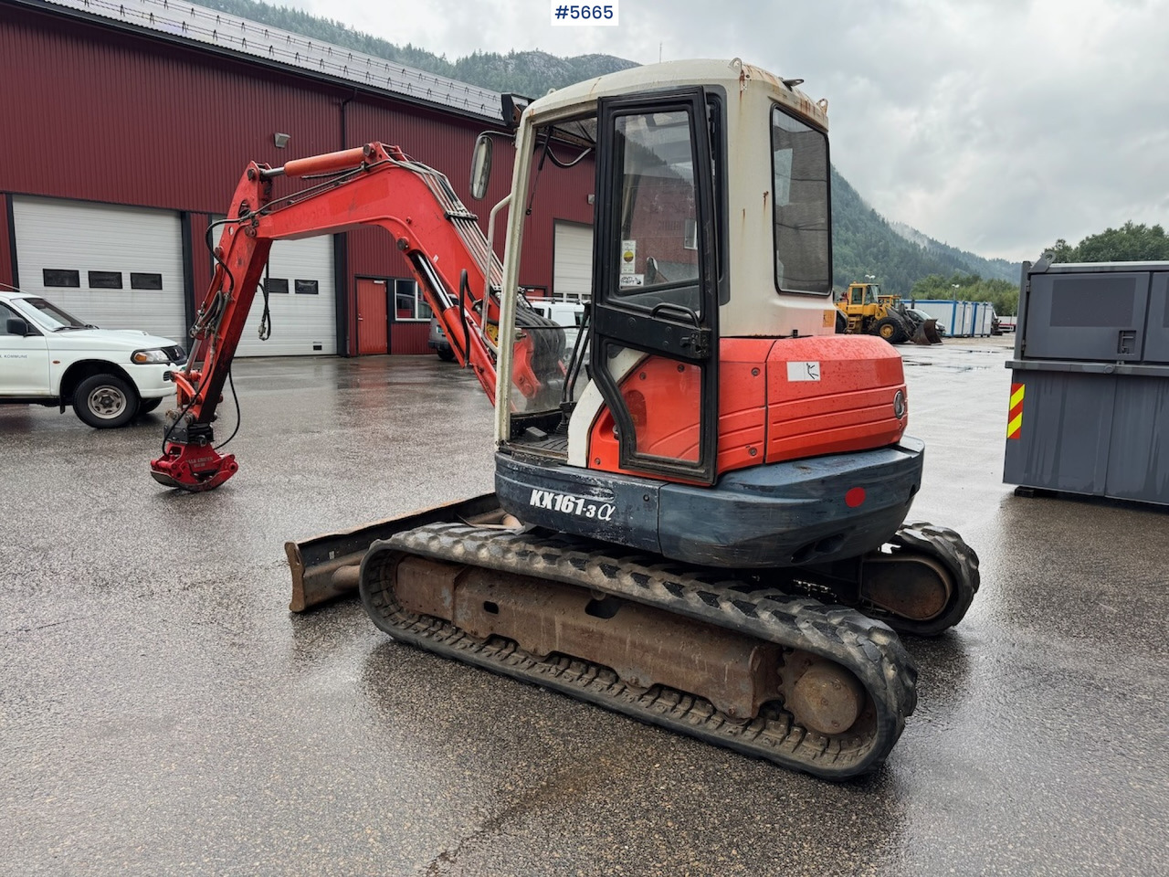 2009 Kubota KX 161-3 - Ekskavatorius: foto 3 2009 Kubota KX 161-3 - Ekskavatorius: foto 3