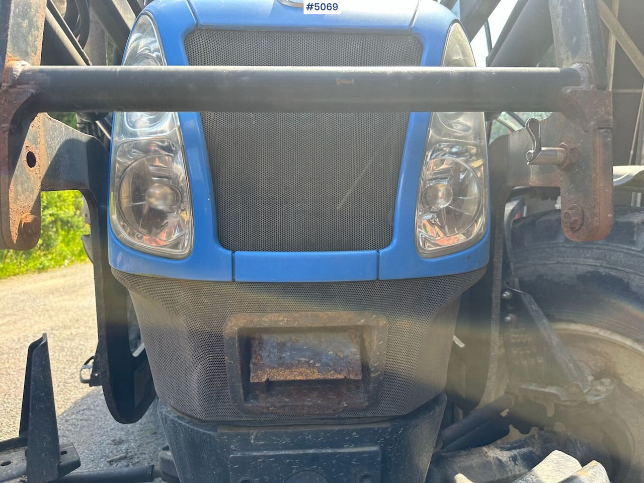 Traktorius 2009 New Holland T6040 SS w/ Trima front loader: foto 10