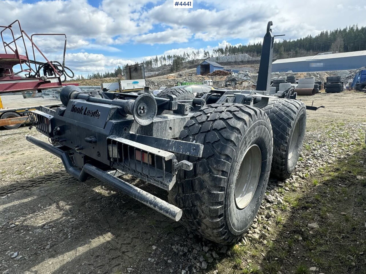 2010 Giant hook trailer - Žemo profilio platforma priekaba: foto 5 2010 Giant hook trailer - Žemo profilio platforma priekaba: foto 5