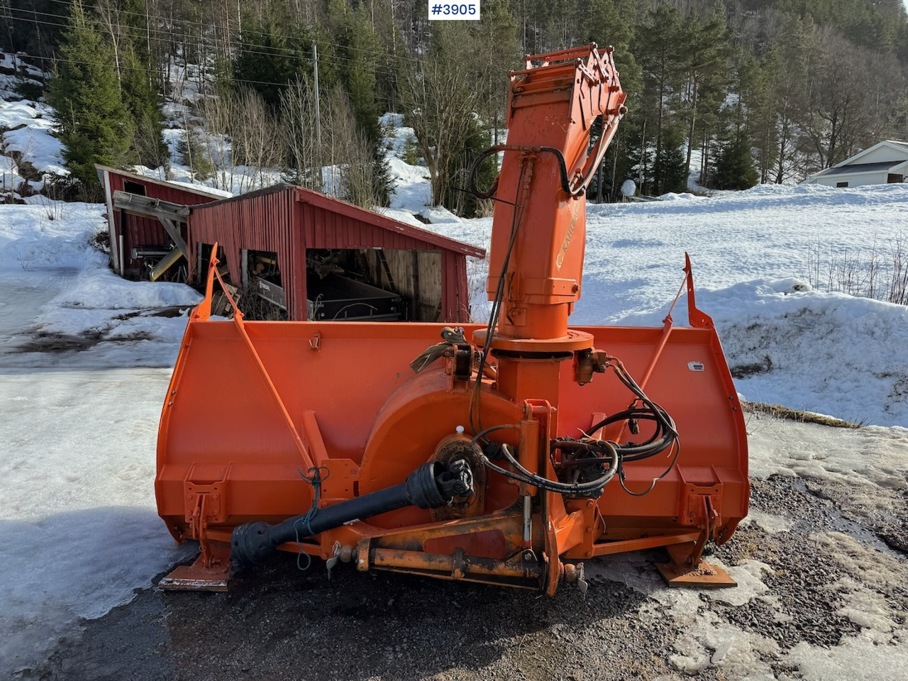 2011 Kahlbacher KFS 850/2700 snow thrower - Sniego pustuvas: foto 5 2011 Kahlbacher KFS 850/2700 snow thrower - Sniego pustuvas: foto 5