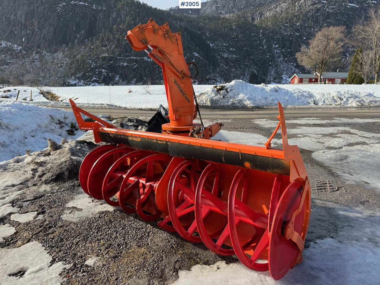 2011 Kahlbacher KFS 850/2700 snow thrower - Sniego pustuvas: foto 1 2011 Kahlbacher KFS 850/2700 snow thrower - Sniego pustuvas: foto 1