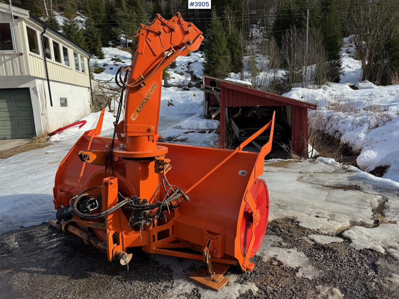 Sniego pustuvas 2011 Kahlbacher KFS 850/2700 snow thrower: foto 6 Sniego pustuvas 2011 Kahlbacher KFS 850/2700 snow thrower: foto 6