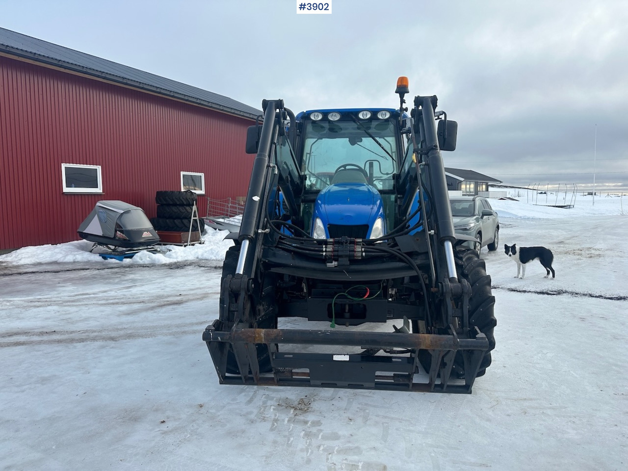 2011 New Holland T5070 4x4 m/ frontlaster - Traktorius: foto 4 2011 New Holland T5070 4x4 m/ frontlaster - Traktorius: foto 4