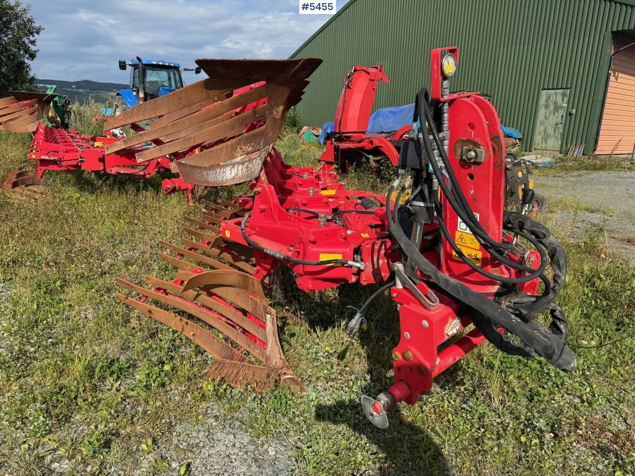 Žemės dirbimo technika 2012 Pöttinger Servo 35 4 furrow reversible plough: foto 9