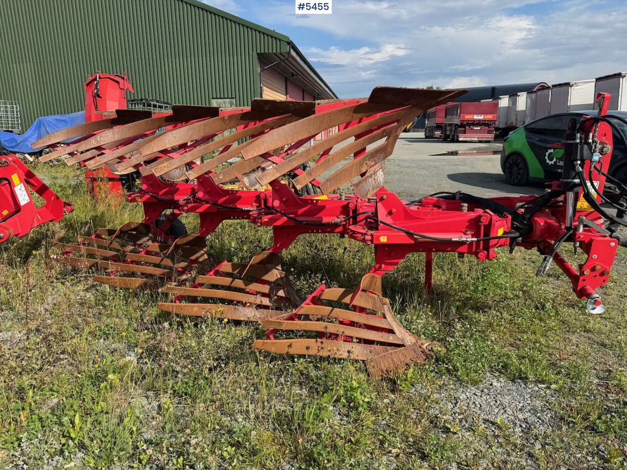 Žemės dirbimo technika 2012 Pöttinger Servo 35 4 furrow reversible plough: foto 10