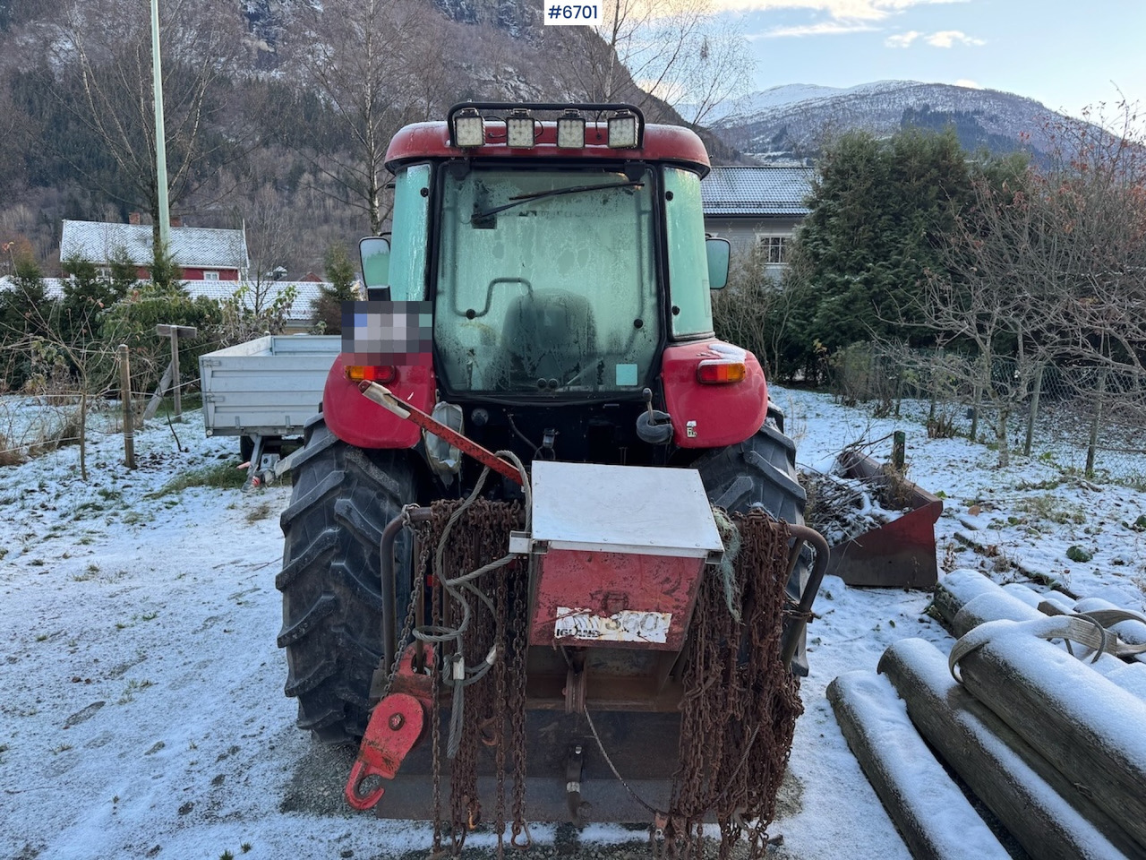 2013 Case IH JX 80 w/ front loader and some equipment. Low hours! lizingą 2013 Case IH JX 80 w/ front loader and some equipment. Low hours!: foto 13