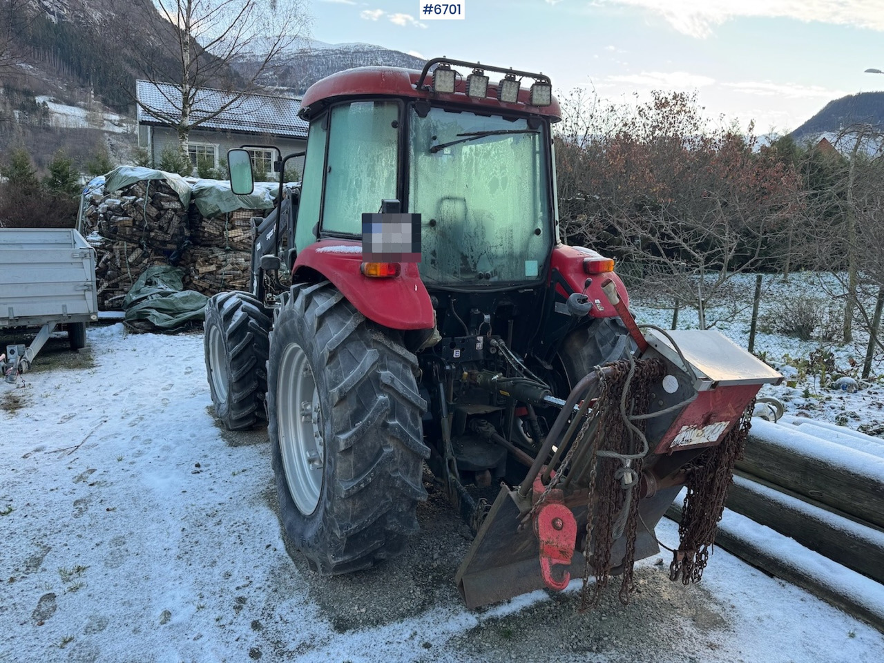 2013 Case IH JX 80 w/ front loader and some equipment. Low hours! lizingą 2013 Case IH JX 80 w/ front loader and some equipment. Low hours!: foto 14