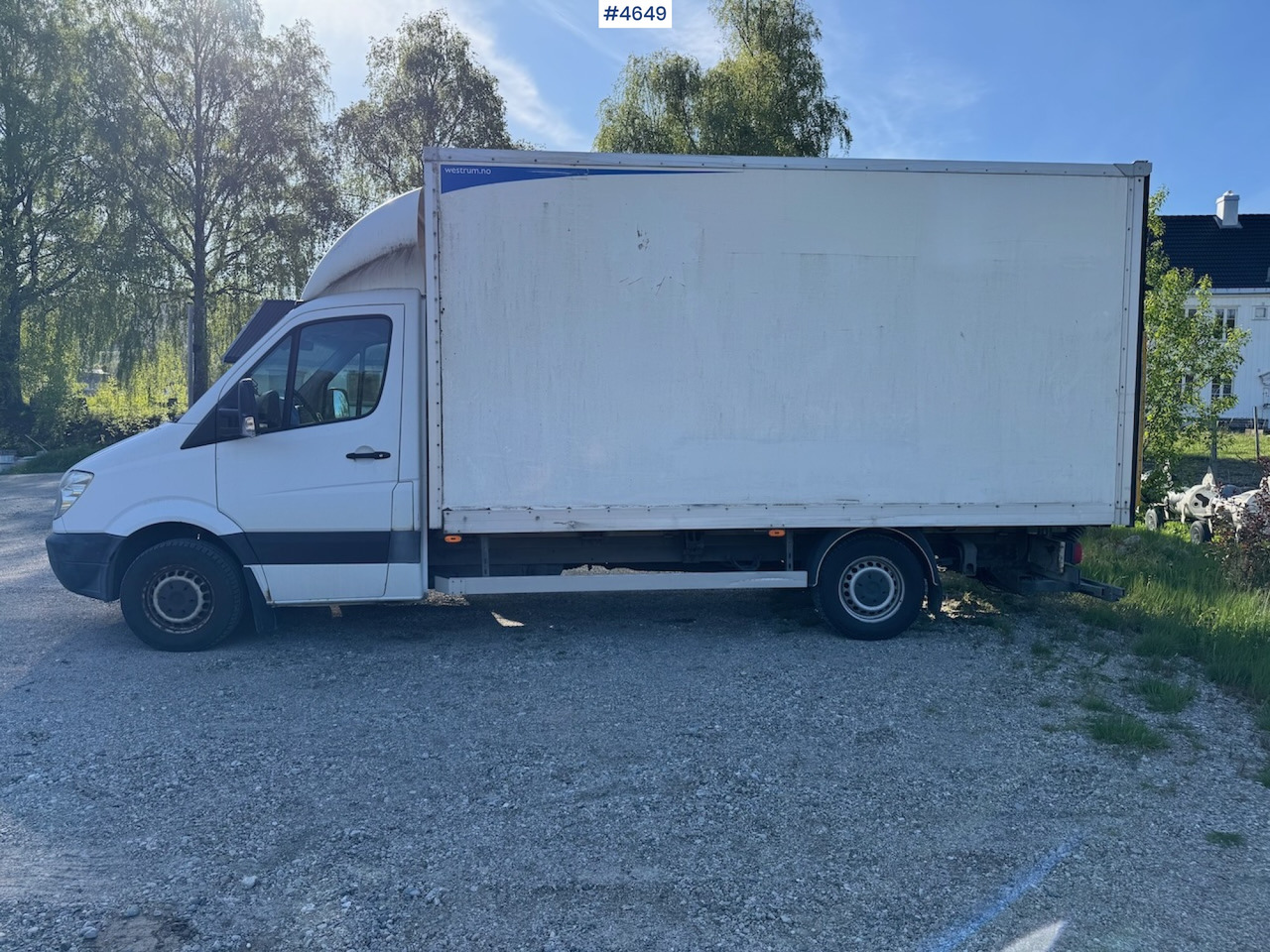 2013 Mercedes-Benz Sprinter 316 CDI - Furgonas su krovinių dėže: foto 1 2013 Mercedes-Benz Sprinter 316 CDI - Furgonas su krovinių dėže: foto 1