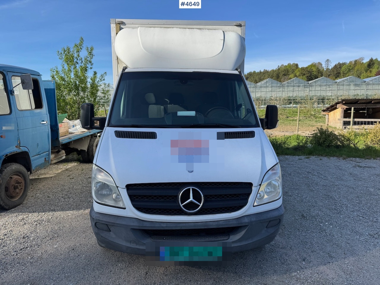 2013 Mercedes-Benz Sprinter 316 CDI - Furgonas su krovinių dėže: foto 4 2013 Mercedes-Benz Sprinter 316 CDI - Furgonas su krovinių dėže: foto 4