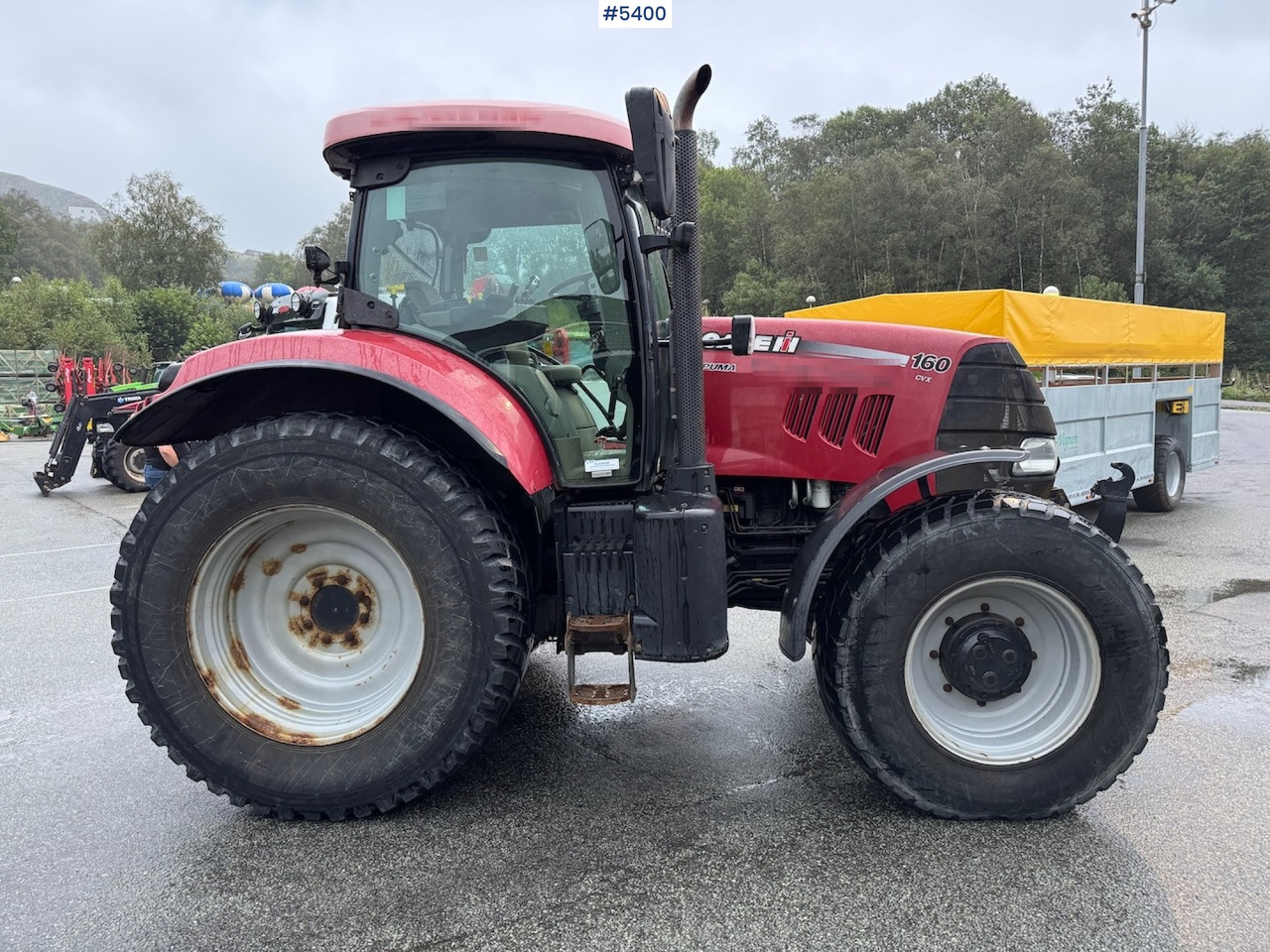 2014 Case Puma 160 CVX w/ front hydraulics and PTO. - Traktorius: foto 3 2014 Case Puma 160 CVX w/ front hydraulics and PTO. - Traktorius: foto 3