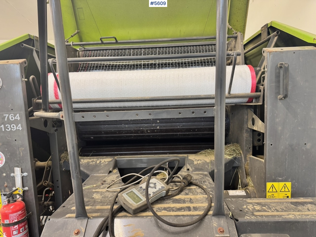 Pašarų tvarkymo technika 2014 Claas 764 Round Baler.: foto 7