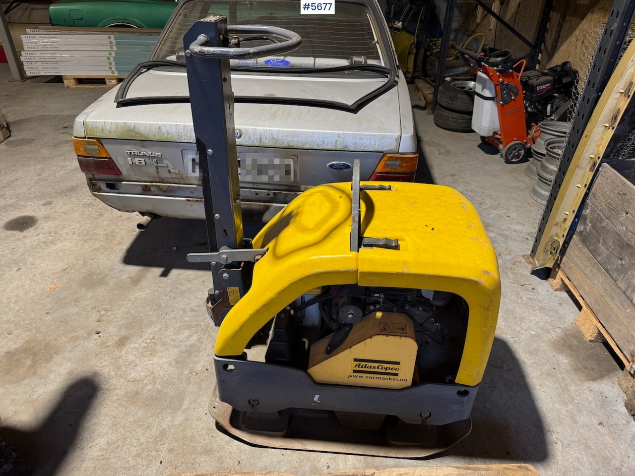 2015 Atlas Copco LG 400 Vibro Plate. - Tankinimo plokštė: foto 2 2015 Atlas Copco LG 400 Vibro Plate. - Tankinimo plokštė: foto 2