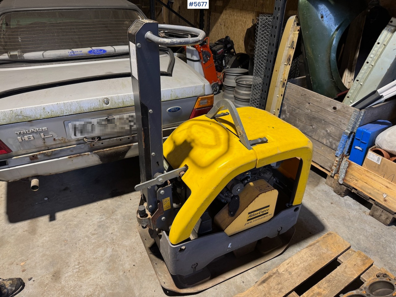 2015 Atlas Copco LG 400 Vibro Plate. - Tankinimo plokštė: foto 1 2015 Atlas Copco LG 400 Vibro Plate. - Tankinimo plokštė: foto 1