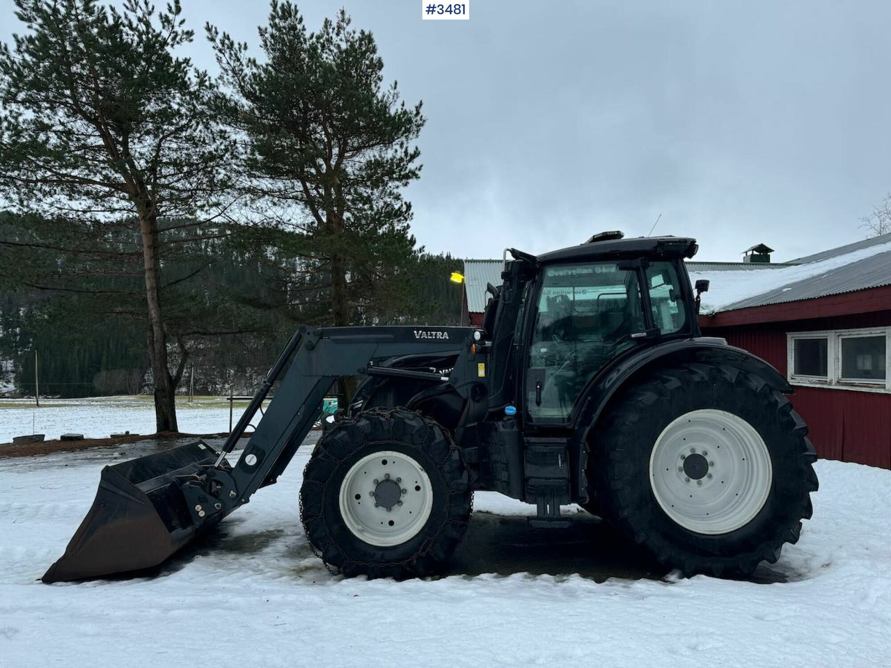 2015 Valtra N174D w/ Front loader - Traktorius: foto 4 2015 Valtra N174D w/ Front loader - Traktorius: foto 4