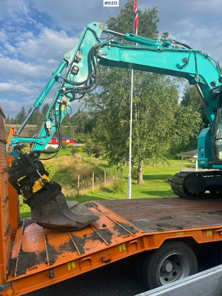 2017 Kobelco SK75SR-3E w/Rotortilt, sanding bucket and narrow bucket. Comes with new certification! - Ekskavatorius: foto 3 2017 Kobelco SK75SR-3E w/Rotortilt, sanding bucket and narrow bucket. Comes with new certification! - Ekskavatorius: foto 3