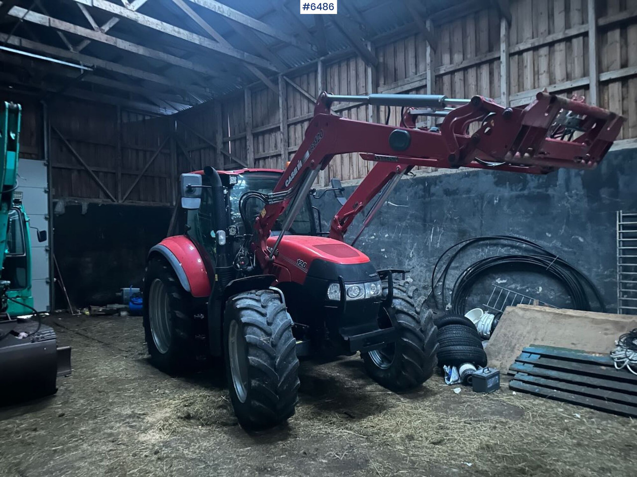 2018 CASE IH LUXXUM 120 4x4 tractor with front loader. - Traktorius: foto 1 2018 CASE IH LUXXUM 120 4x4 tractor with front loader. - Traktorius: foto 1