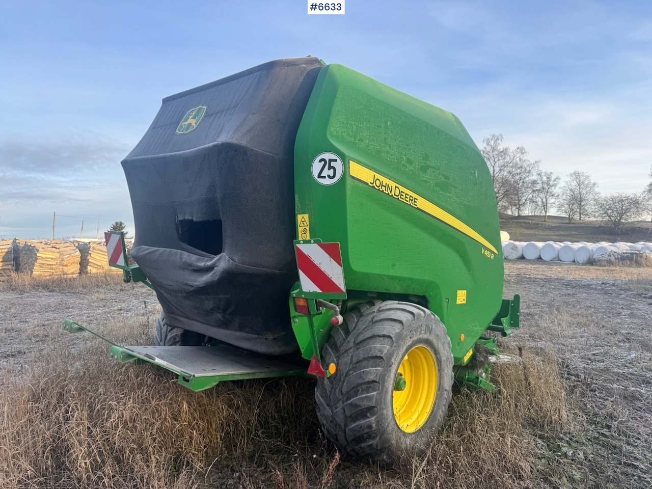 2018 John Deere V451R Round baler - Pašarų tvarkymo technika: foto 4 2018 John Deere V451R Round baler - Pašarų tvarkymo technika: foto 4
