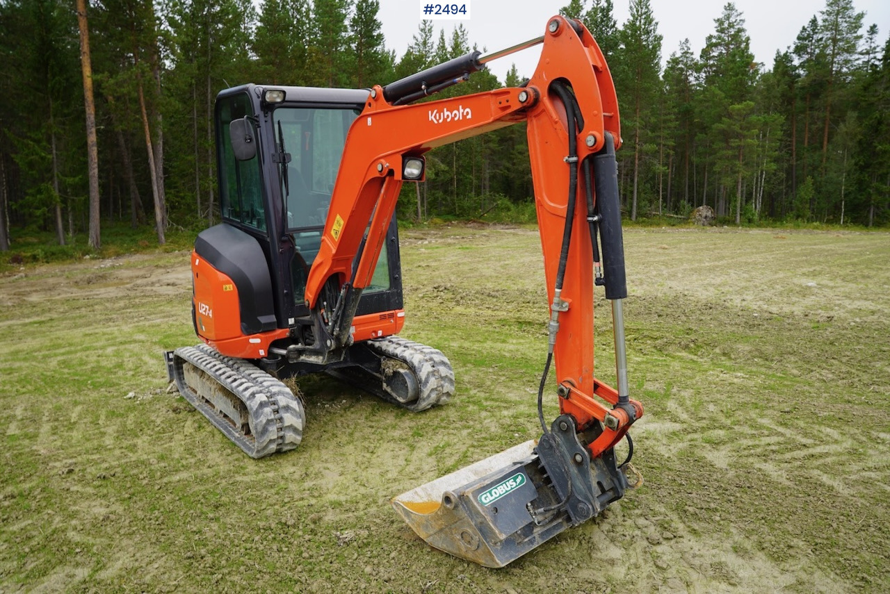 2018 Kubota U27-4 w/shear - Mini ekskavatorius: foto 5 2018 Kubota U27-4 w/shear - Mini ekskavatorius: foto 5