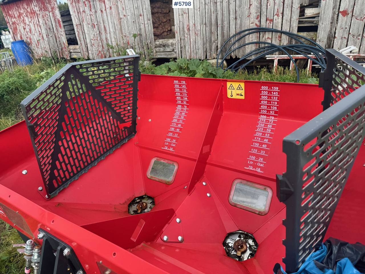 2018 Kverneland Manure spreader. Repair project lizingą 2018 Kverneland Manure spreader. Repair project: foto 12