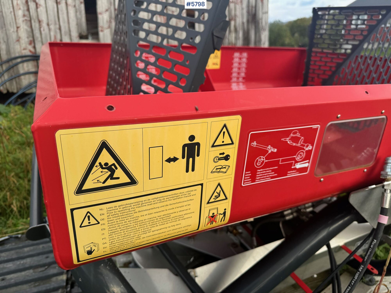 2018 Kverneland Manure spreader. Repair project lizingą 2018 Kverneland Manure spreader. Repair project: foto 11