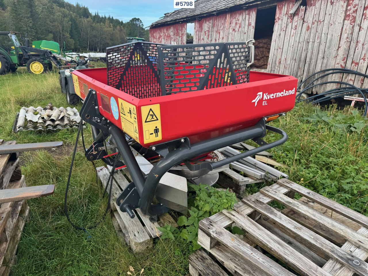 2018 Kverneland Manure spreader. Repair project - Trąšų barstytuvas: foto 2 2018 Kverneland Manure spreader. Repair project - Trąšų barstytuvas: foto 2