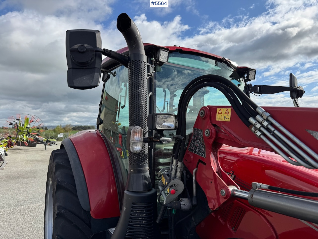 2019 Case IH Luxxum 120 m/ frontlaster. - Traktorius: foto 3 2019 Case IH Luxxum 120 m/ frontlaster. - Traktorius: foto 3