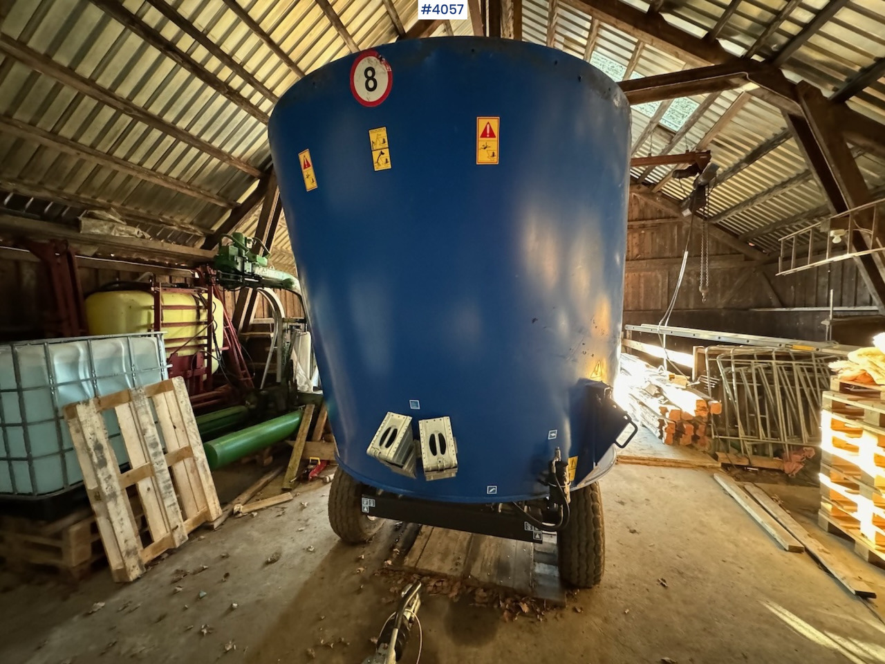 2019 Delaval VM12 Coarse feed mixer - Gyvulininkystės įranga: foto 2 2019 Delaval VM12 Coarse feed mixer - Gyvulininkystės įranga: foto 2