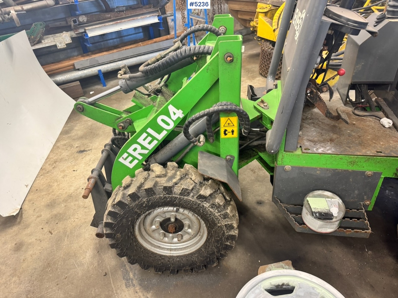 2019 Everun Erel 04 Skid Steer Loader w/ Bucket - Šarnyrinis krautuvas: foto 3 2019 Everun Erel 04 Skid Steer Loader w/ Bucket - Šarnyrinis krautuvas: foto 3