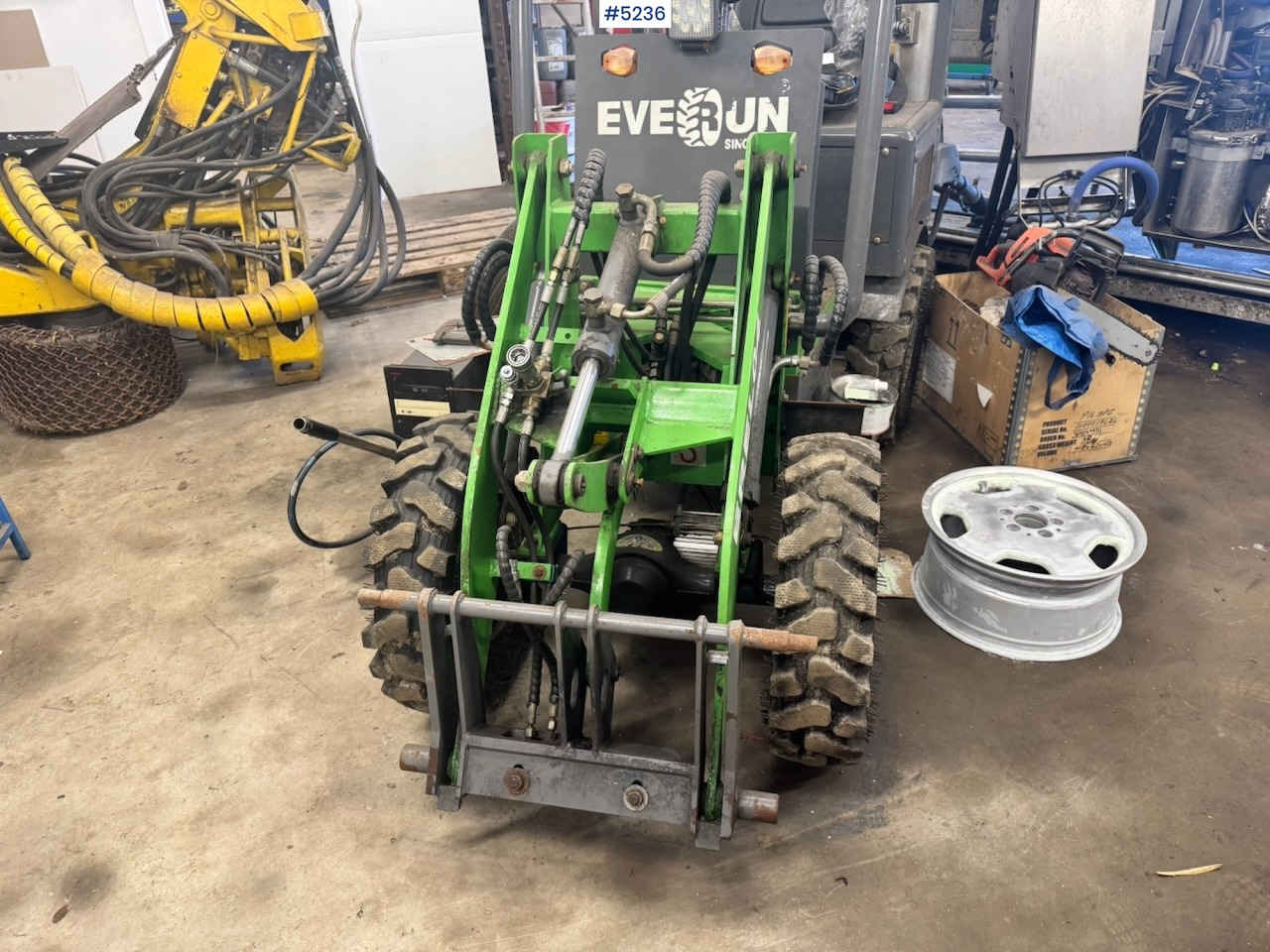 2019 Everun Erel 04 Skid Steer Loader w/ Bucket - Šarnyrinis krautuvas: foto 5 2019 Everun Erel 04 Skid Steer Loader w/ Bucket - Šarnyrinis krautuvas: foto 5