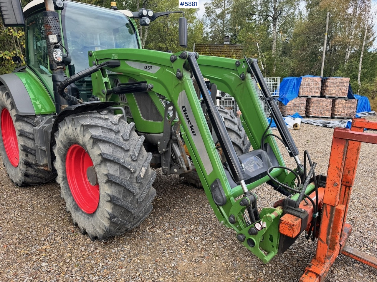 2019 Fendt 516 Vario ProfiPlus w/ Front loader, Front hydraulics and PTO. - Traktorius: foto 5 2019 Fendt 516 Vario ProfiPlus w/ Front loader, Front hydraulics and PTO. - Traktorius: foto 5