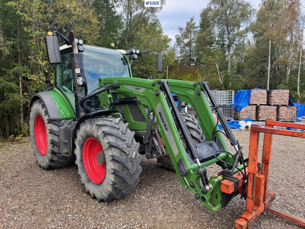 2019 Fendt 516 Vario ProfiPlus w/ Front loader, Front hydraulics and PTO. - Traktorius: foto 4 2019 Fendt 516 Vario ProfiPlus w/ Front loader, Front hydraulics and PTO. - Traktorius: foto 4