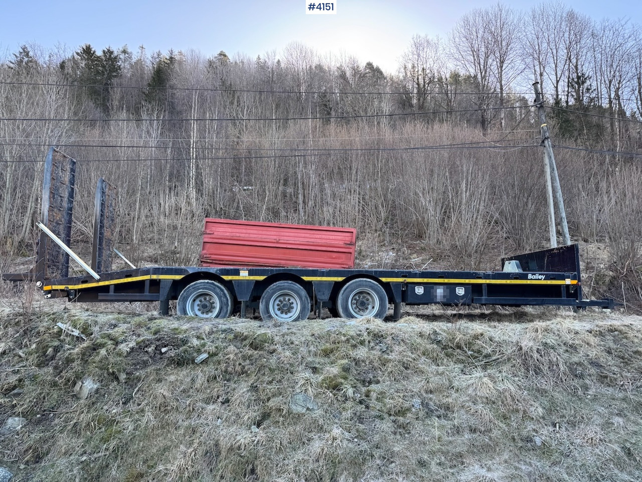 2020 Bailey 24 T Low Loader Machine Trolley - Žemo profilio platforma priekaba: foto 2 2020 Bailey 24 T Low Loader Machine Trolley - Žemo profilio platforma priekaba: foto 2