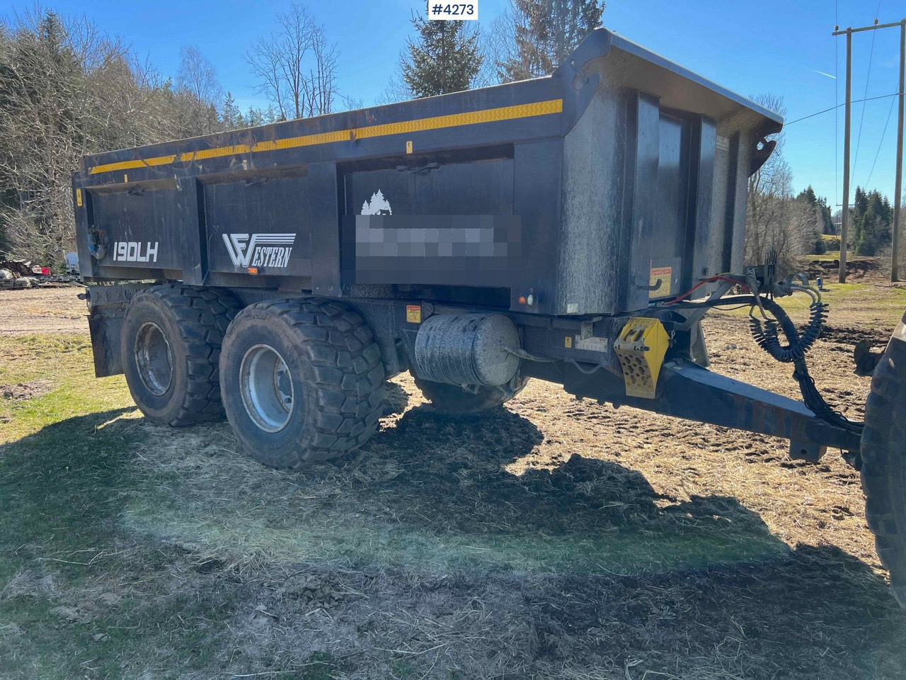 2020 Richard Western wf19DLH 2 axle dump trailer for tractor - Savivartė traktorinė priekaba: foto 1 2020 Richard Western wf19DLH 2 axle dump trailer for tractor - Savivartė traktorinė priekaba: foto 1