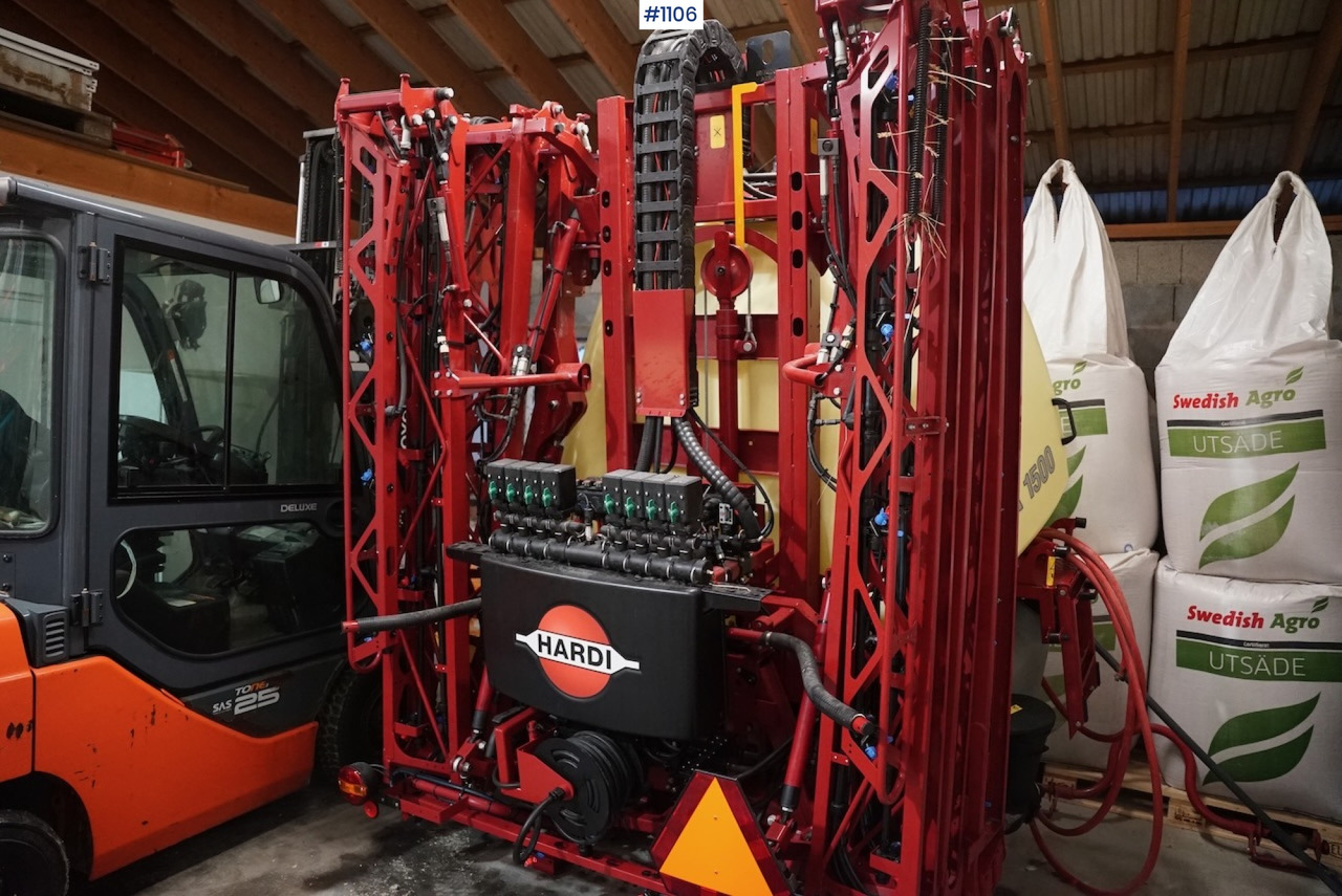 2021 Hardi Mega 1500 Field sprayer - Pakabinamas purkštuvas: foto 1 2021 Hardi Mega 1500 Field sprayer - Pakabinamas purkštuvas: foto 1