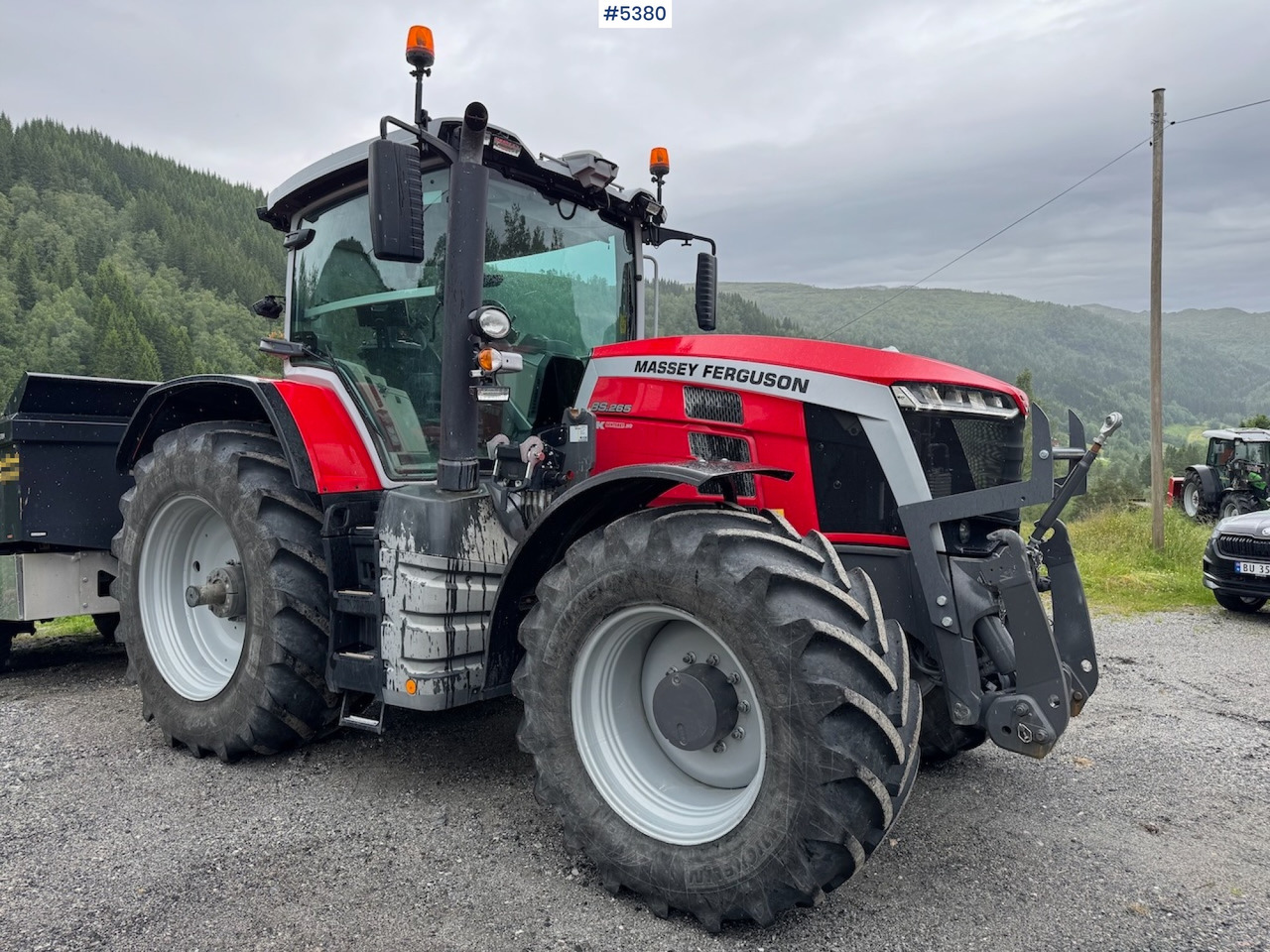2021 Massey Ferguson 8S.265 w/ front hydraulics and front PTO. - Traktorius: foto 5 2021 Massey Ferguson 8S.265 w/ front hydraulics and front PTO. - Traktorius: foto 5