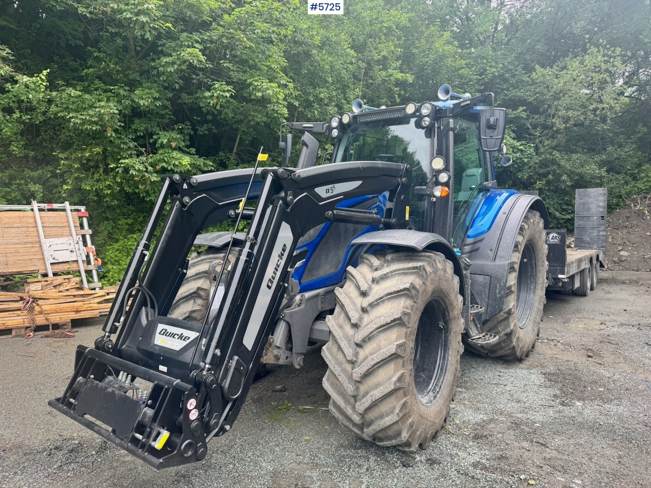 2022 Valtra N175 4x4 w/ Front loader, Hydraulics, Bucket and Pallet forks. Overhauled. - Traktorius: foto 1 2022 Valtra N175 4x4 w/ Front loader, Hydraulics, Bucket and Pallet forks. Overhauled. - Traktorius: foto 1