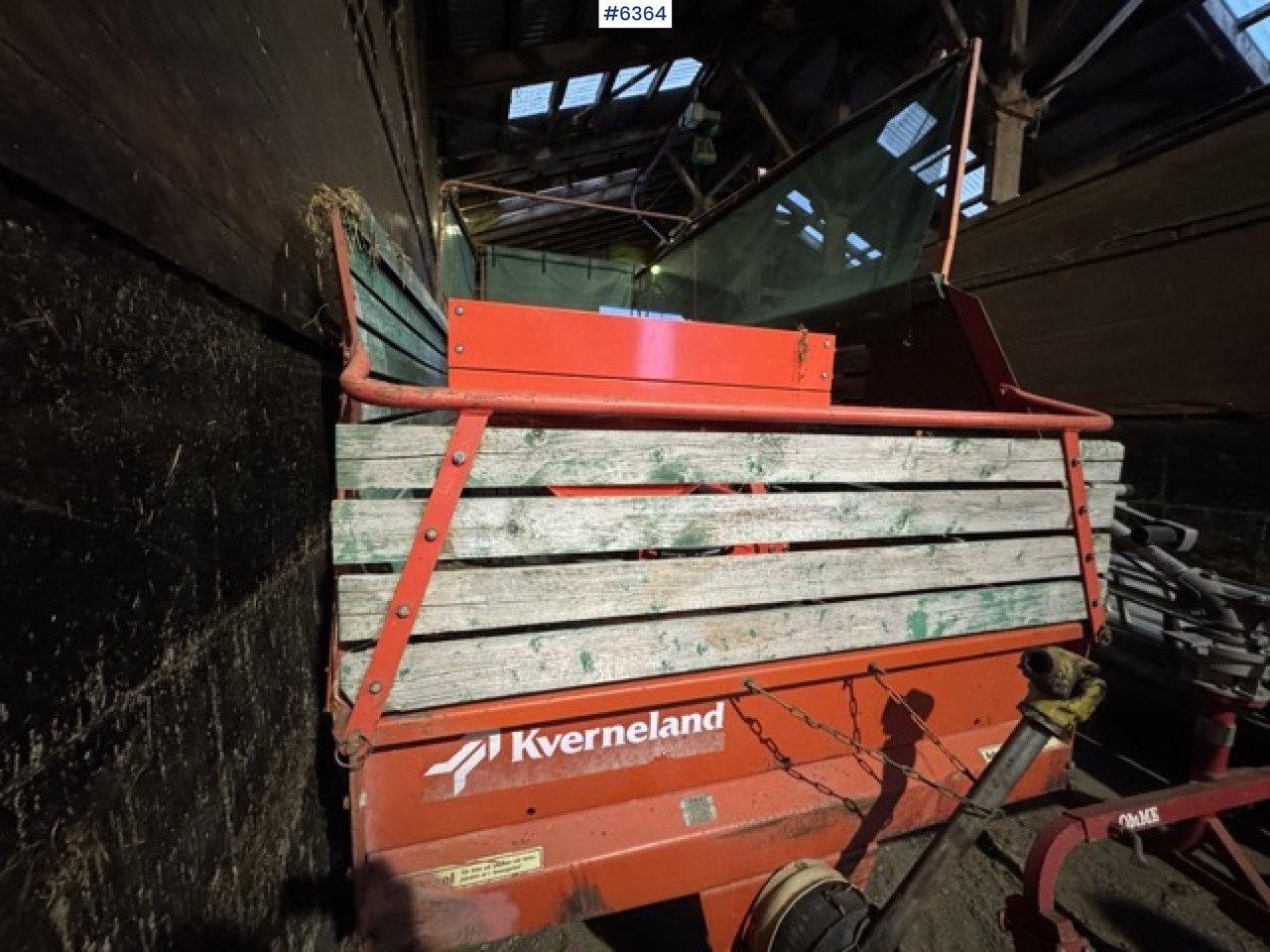 Approx. 1990 Kverneland UN7000 unloading wagon - Pašarų tvarkymo technika: foto 5 Approx. 1990 Kverneland UN7000 unloading wagon - Pašarų tvarkymo technika: foto 5