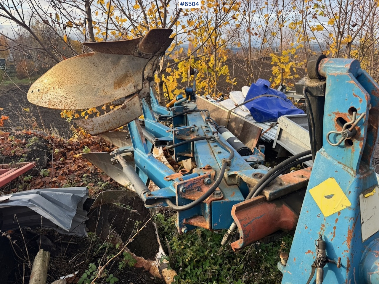 Approx. 1995 Øverum 3-furrow reversible plough - Žemės dirbimo technika: foto 2 Approx. 1995 Øverum 3-furrow reversible plough - Žemės dirbimo technika: foto 2
