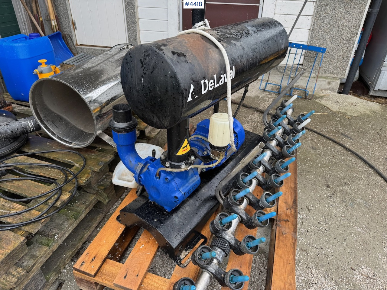 DeLaval DVP 800 Vacuum pump. - Gyvulininkystės įranga: foto 1 DeLaval DVP 800 Vacuum pump. - Gyvulininkystės įranga: foto 1