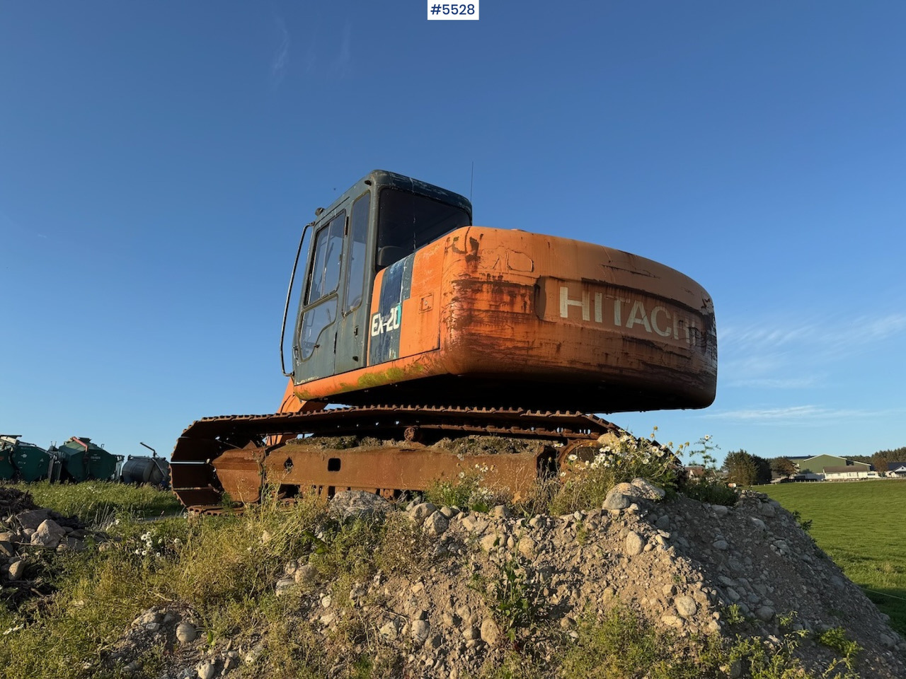 Hitachi EX 120-2. - Ekskavatorius: foto 4 Hitachi EX 120-2. - Ekskavatorius: foto 4