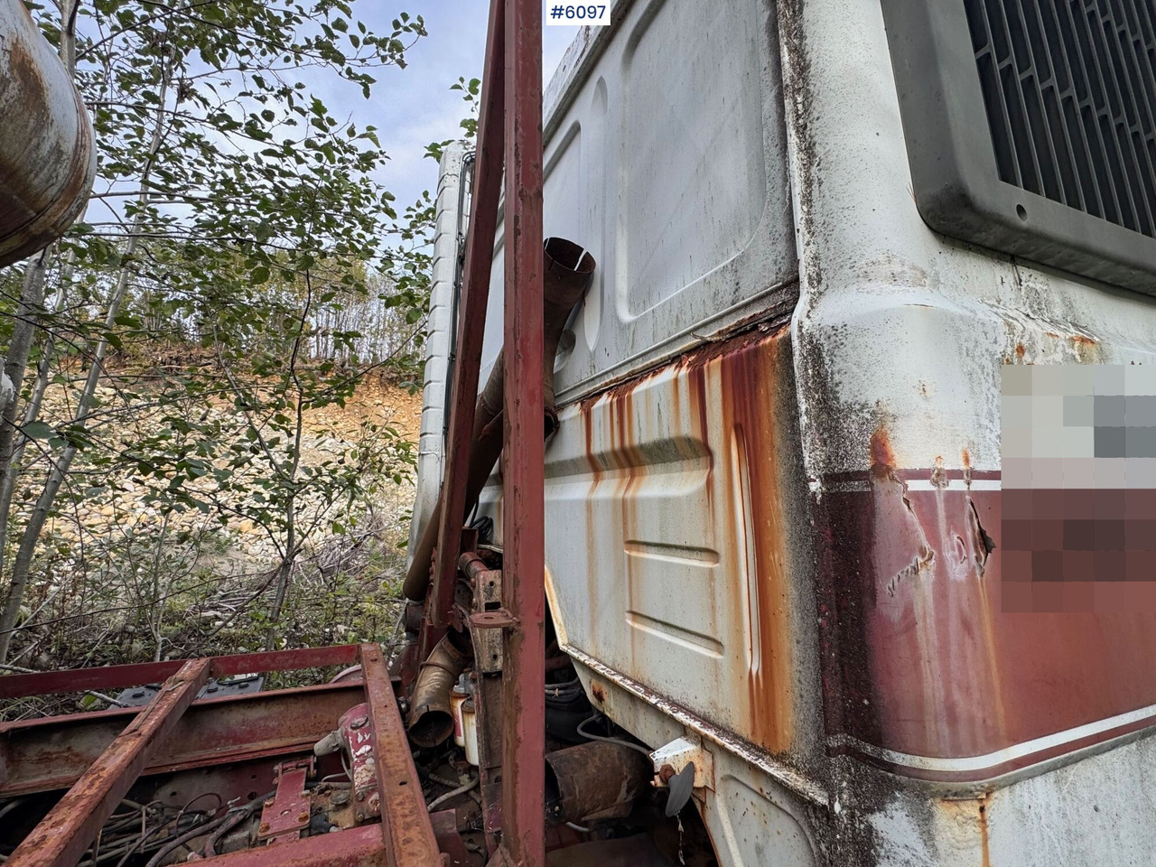 Betonvežis Iveco 256 M 19 FL (Magirus-Deutz) concrete truck. Partially a repair project.: foto 11