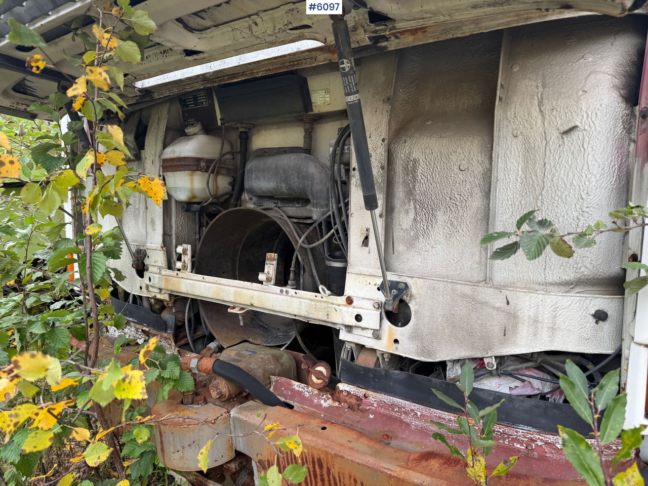 Betonvežis Iveco 256 M 19 FL (Magirus-Deutz) concrete truck. Partially a repair project.: foto 12