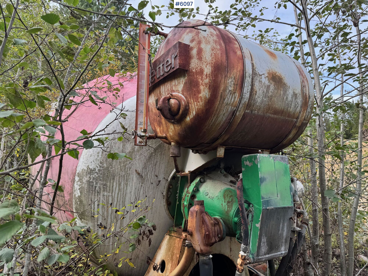 Betonvežis Iveco 256 M 19 FL (Magirus-Deutz) concrete truck. Partially a repair project.: foto 18
