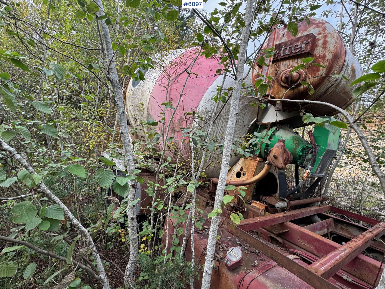 Betonvežis Iveco 256 M 19 FL (Magirus-Deutz) concrete truck. Partially a repair project.: foto 17