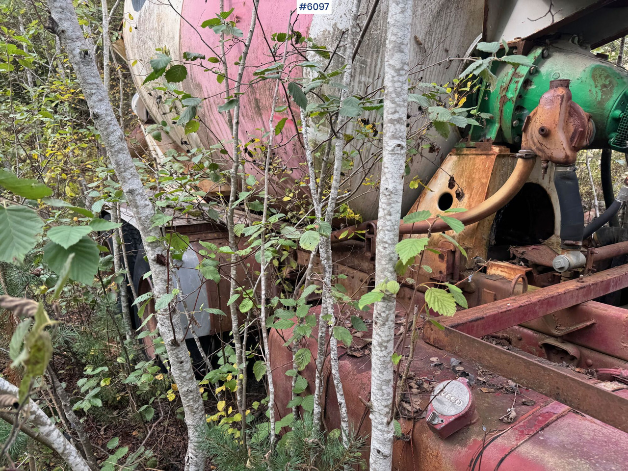 Betonvežis Iveco 256 M 19 FL (Magirus-Deutz) concrete truck. Partially a repair project.: foto 16